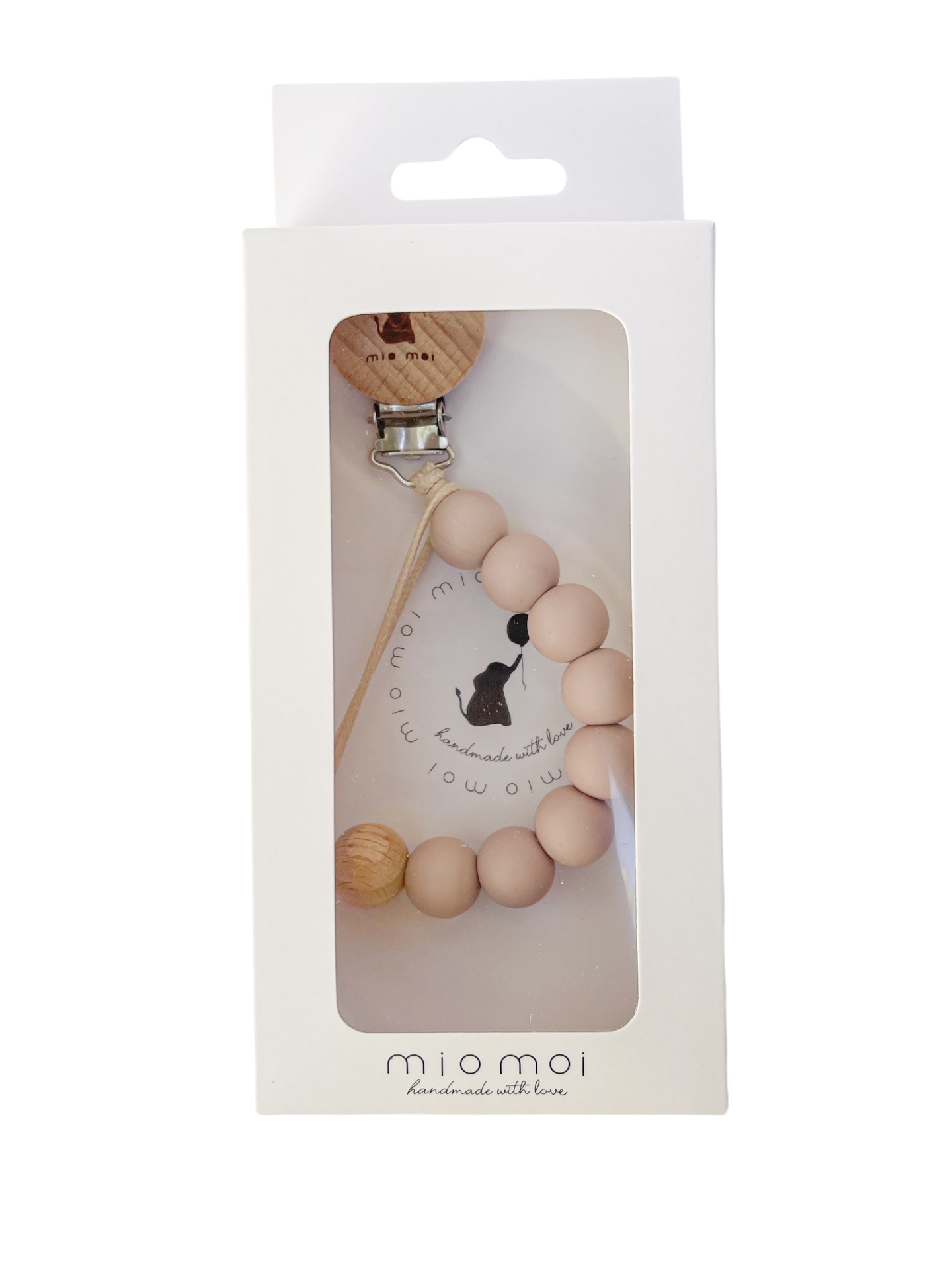 Porta Chupon de madera | Rose