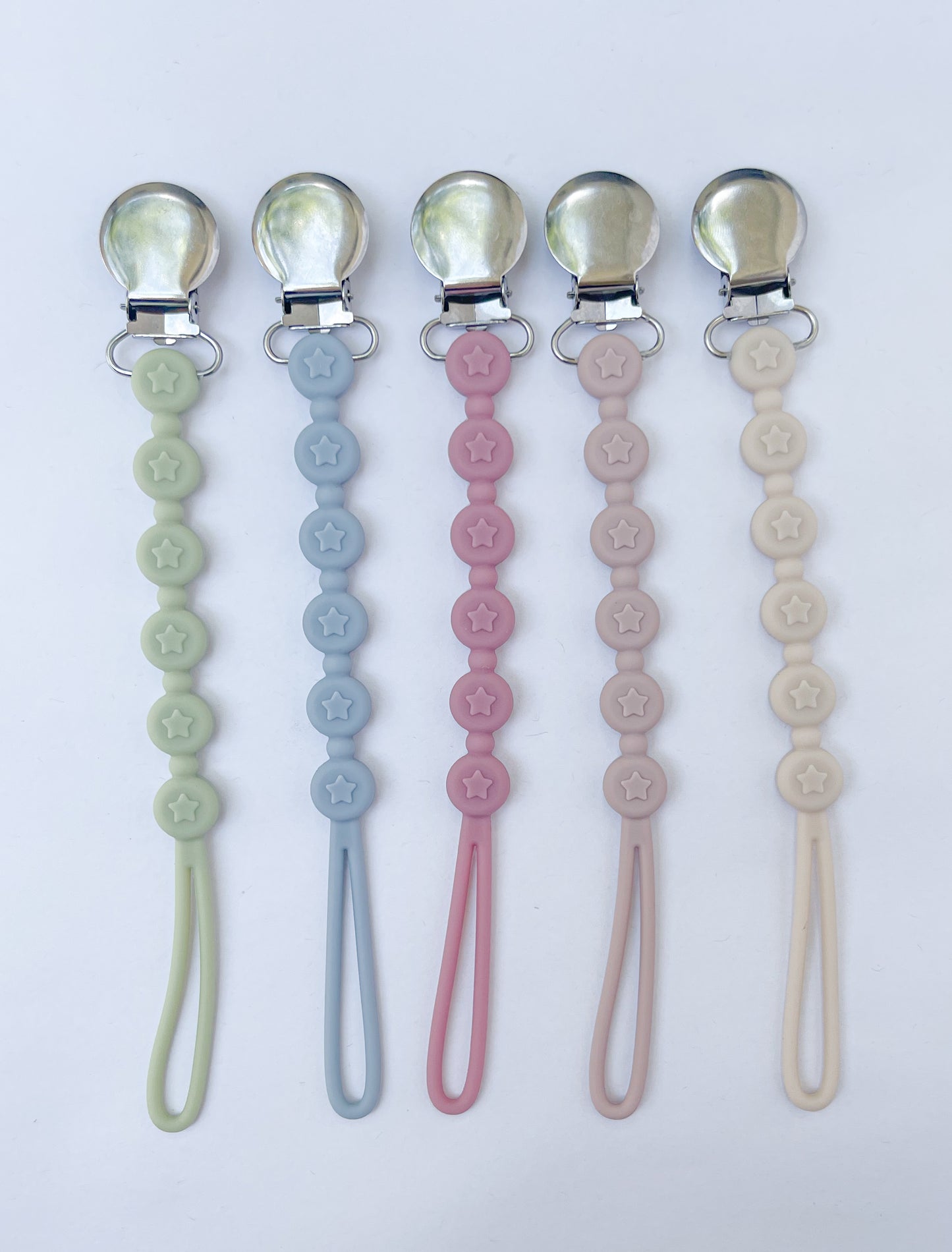 Porta Chupon de metal | Dusty Blue