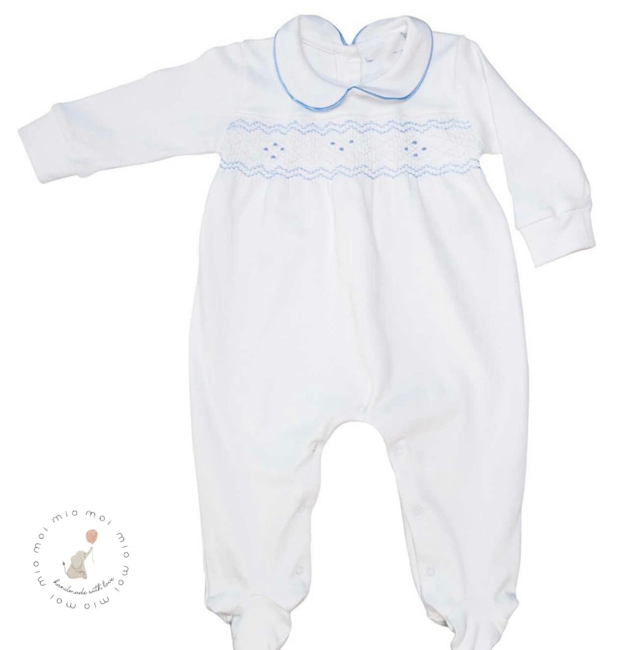 Baby Smocked Footie