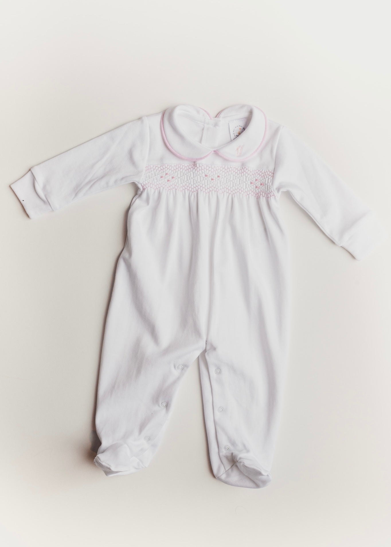 Baby Smocked Footie